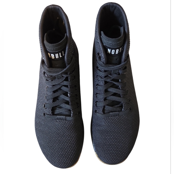 NOBULL Women's Outwork High-Top Black Gum Training Shoe 7.5 - Picture 5 of 13